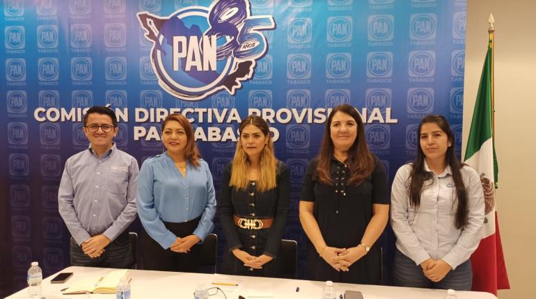 "Venimos a levantar al PAN Tabasco": Kathia Bolio, nueva dirigente provisional