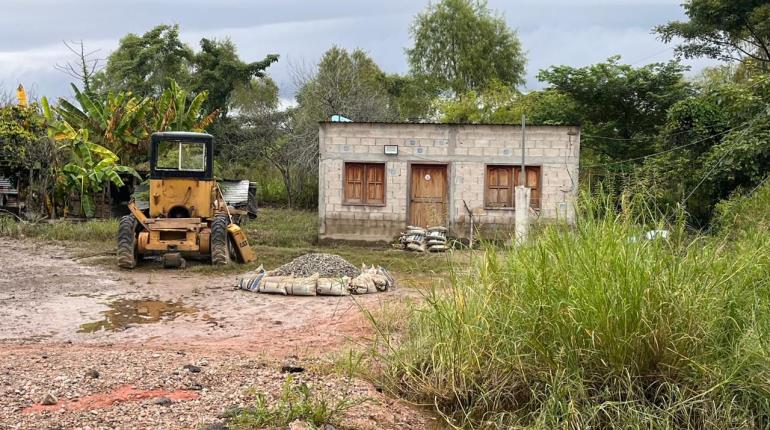 Reporta PC que ya no se registran viviendas anegadas en el ejido Andrés Quintana Roo