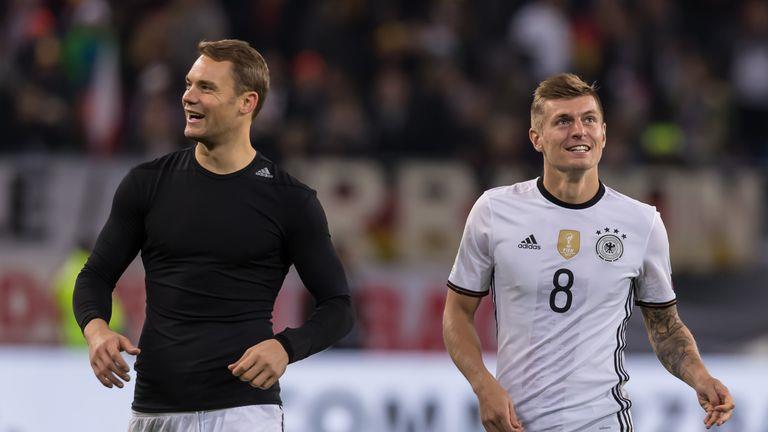 Selección de Alemania ofrecerá homenaje a Kroos, Müller, Neuer y Gündogan