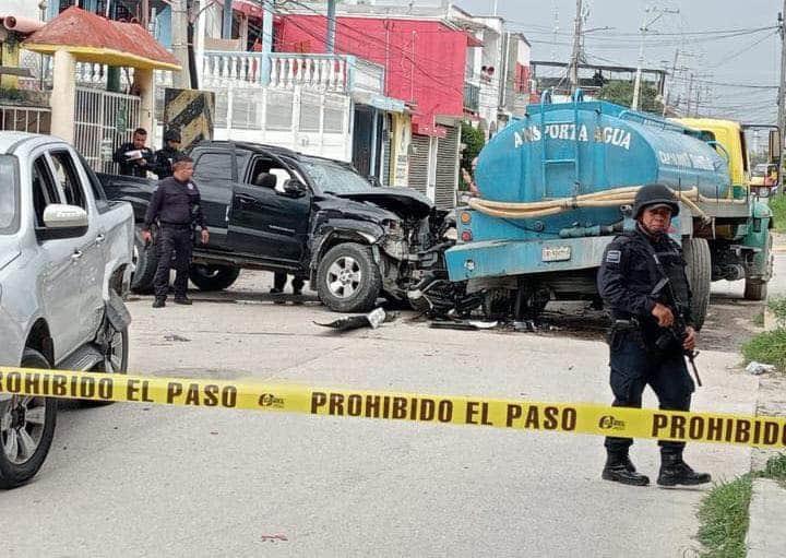 Balacera en Paraíso deja 4 detenidos y armas largas aseguradas