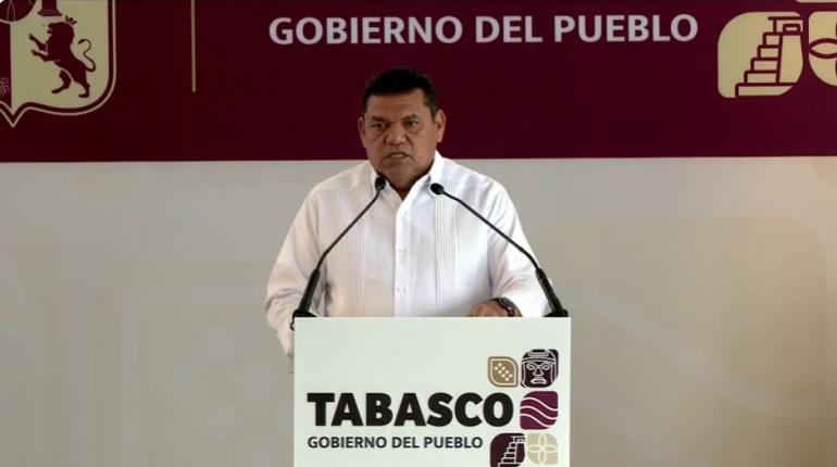 May anuncia construcción de red de agua potable en San Carlos, Macuspana