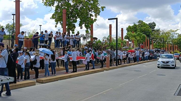 Inversiones extranjeras no están seguras en México, advierten trabajadores del PJF con protesta