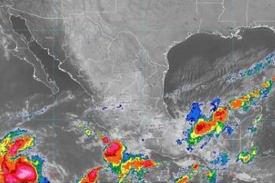 Lluvias fuertes con puntuales muy fuertes de 50 a 75 mm se esperan para este miércoles en Tabasco