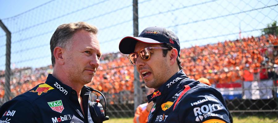 Christian Horner vuelve a poner en duda continuidad de Checo Pérez en Red Bull