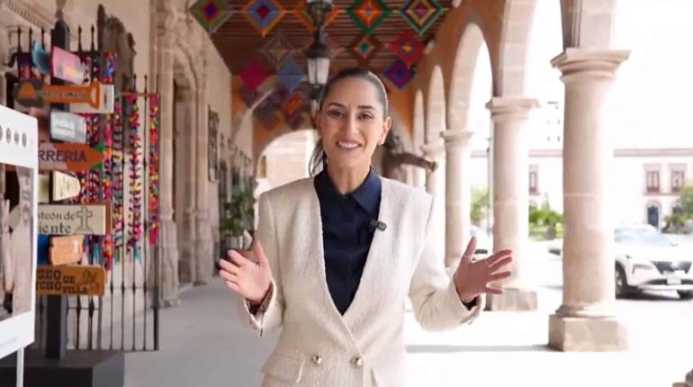 Gobierno de Durango usa a "Claudita", imitadora de Sheinbaum, para promocionar descuentos