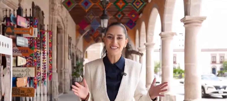 Gobierno de Durango usa a "Claudita", imitadora de Sheinbaum, para promocionar descuentos