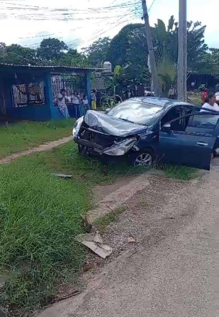 Se registra accidente en la Villahermosa-Jalapa