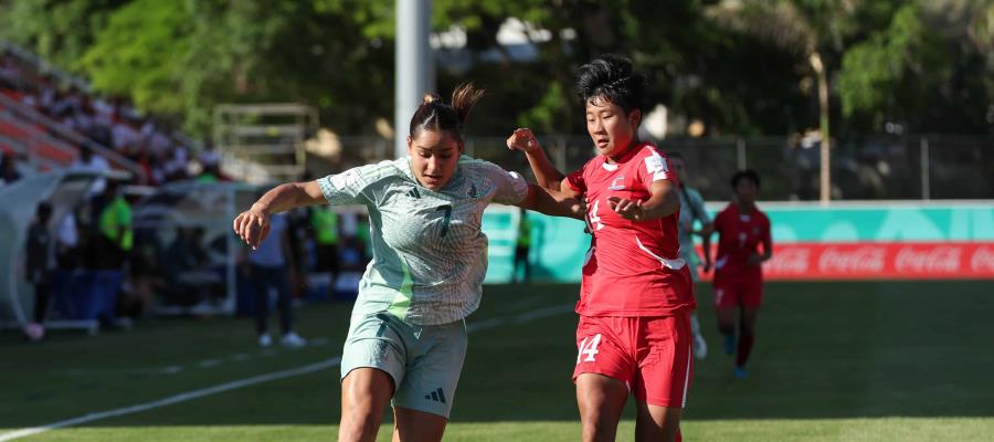 México cae ante Corea del Norte en primer partido de Copa del Mundo Femenil sub-17