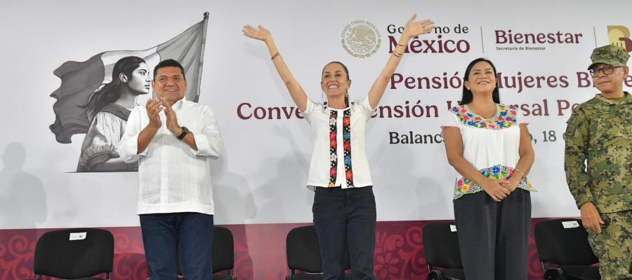 Sheinbaum promete guardar el legado y ejemplo de AMLO