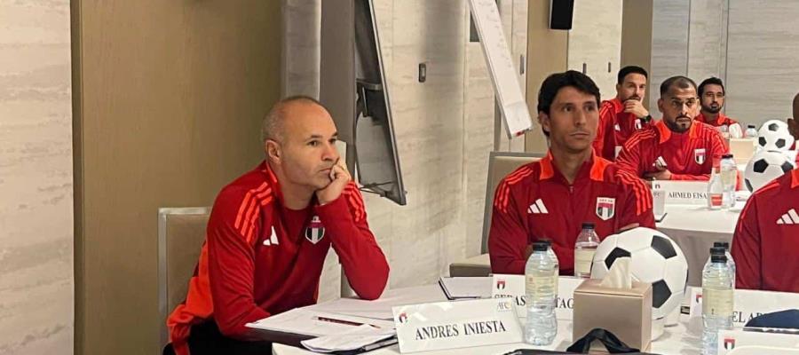 Tras retiro, Andrés Iniesta ya se prepara para convertirse en entrenador