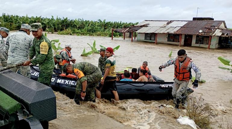 600 viviendas afectadas por las lluvias en 4 municipios: Gobierno