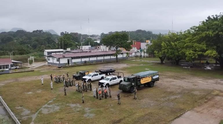 Activan Plan DN-III-E en Tabasco ante afectaciones por lluvia