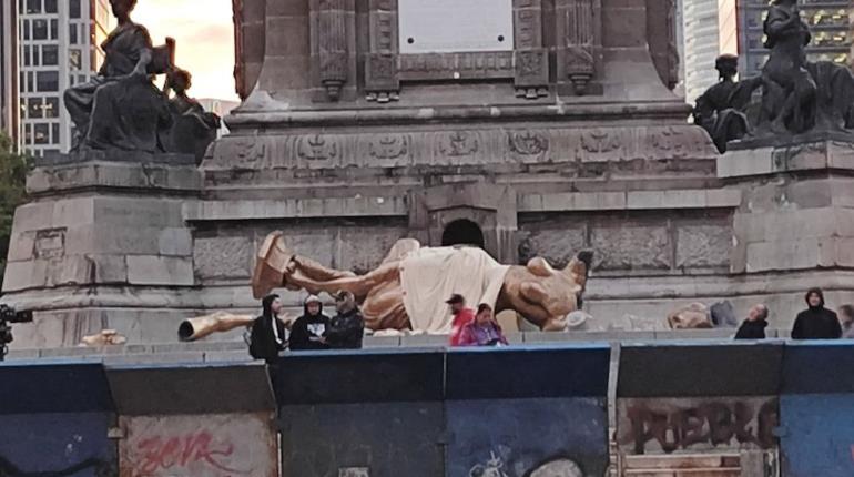 ¿Se cayó o no el Ángel de la Independencia? 