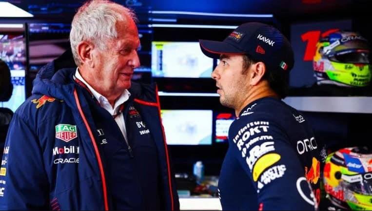 Checo sabrá si continúa en Red Bull en Abu Dhabi: Helmut Marko