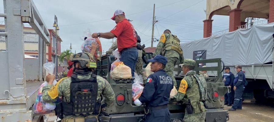 No están solos, vamos a recuperarnos pronto: Gobernador a damnificados por lluvias