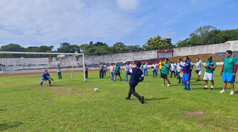 Sacerdotes tabasqueños sacan garra futbolera y logran bicampeonato