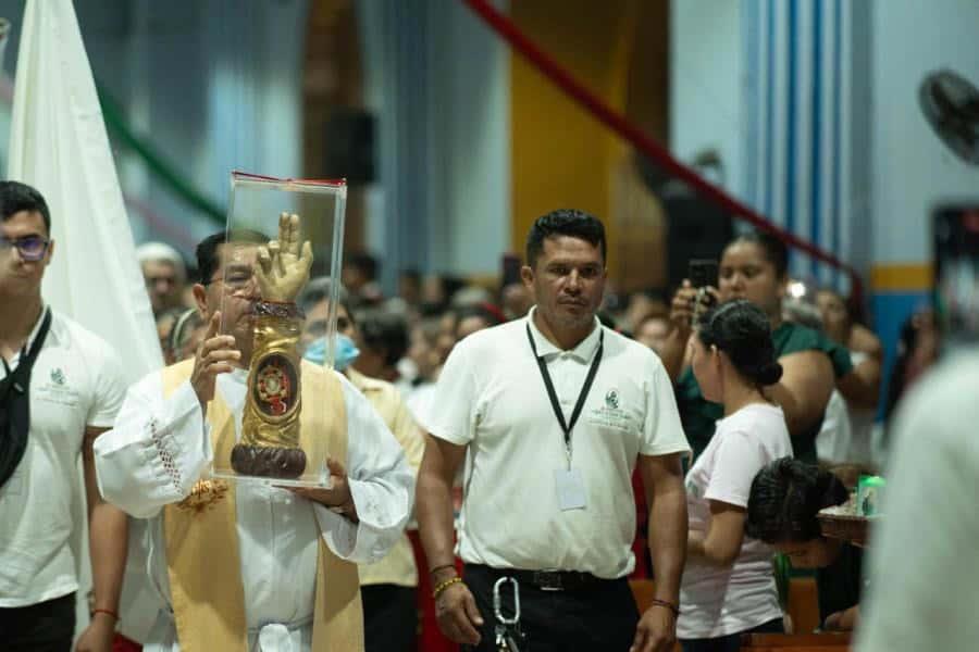 Reliquia de San Judas hará hoy su último recorrido por Tabasco