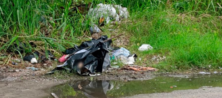 Lo hallan sin vida a orilla de carretera a Nacajuca