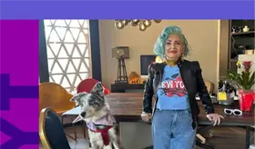 Una &acute;influencer&acute; de 93 a&ntilde;os con p&aacute;rkinson aconseja "no morir nunca por aburrimiento"