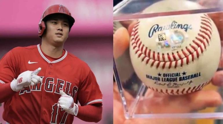 Pelota del jonrón 50 de Ohtani es subastada en casi 4.4 mdd