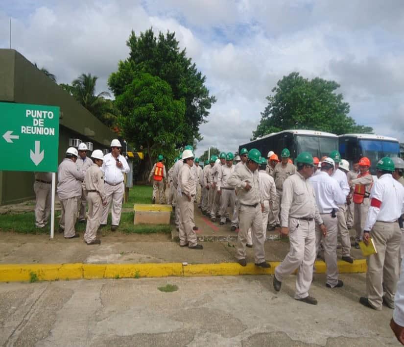 Realizará Pemex simulacro en la Batería de Cunduacán