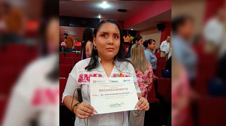 Omiten braille en reconocimiento a diputada con discapacidad visual en Tabasco