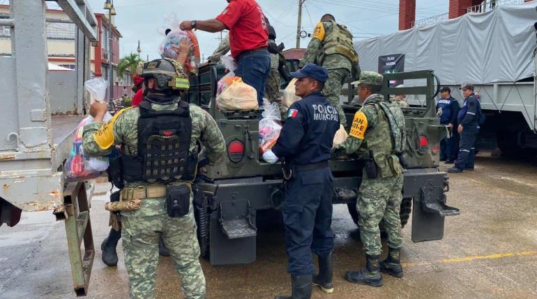 Tras paso de Nadine, Ejército y GN mantienen planes de emergencia en Tabasco y Chiapas