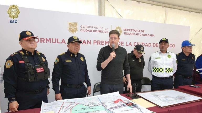 Reportan detenidos por reventa y apartar lugar para Fórmula 1, gran premio de la CDMX