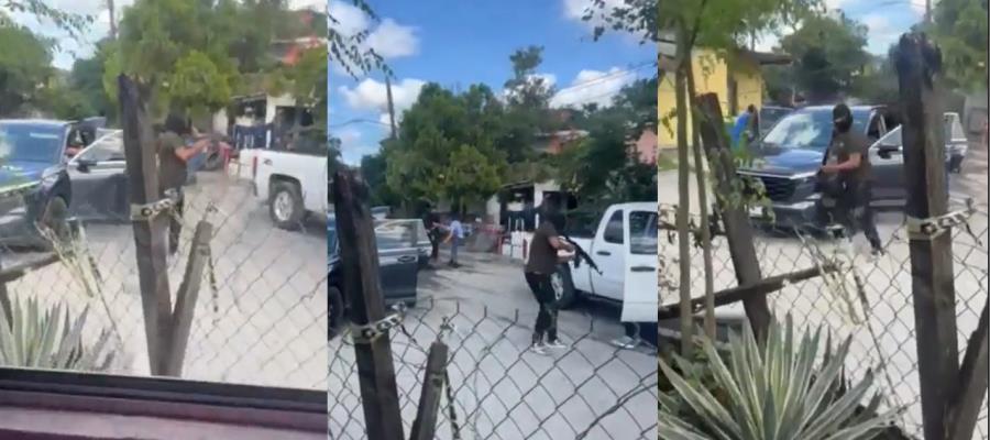 En plena luz de día comanda ejecuta a dos hombres en Nuevo León