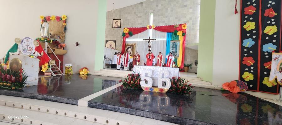 No separarse de Cristo: Obispo de Tabasco a seminaristas en 56 Aniversario del Seminario Diocesano