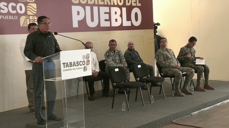 Resalta SSPC Tabasco aseguramiento de ponchallantas durante informe semanal