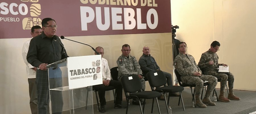 Resalta SSPC Tabasco aseguramiento de ponchallantas durante informe semanal