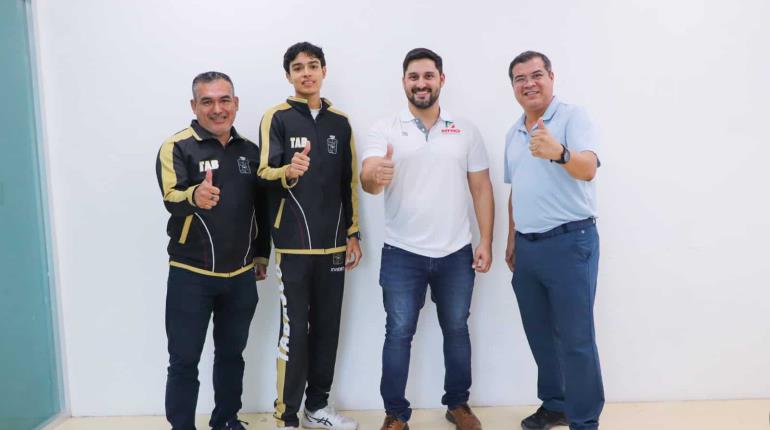 Taekwondista tabasqueño competirá en Mundial en China