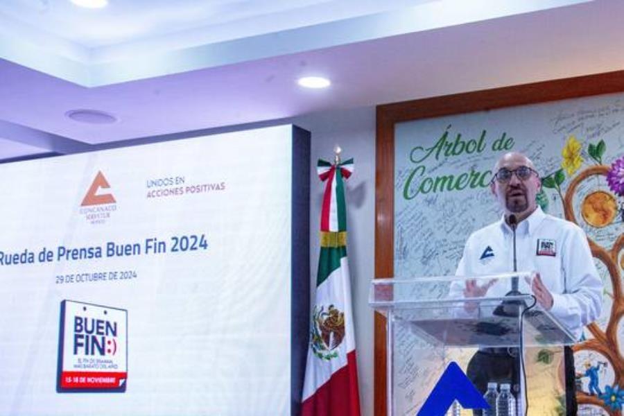 Concanaco espera ventas por 165 mil millones de pesos en el Buen Fin 2024