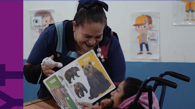 Cristina, la niña con discapacidad que demuestra que la inclusión educativa sí es posible