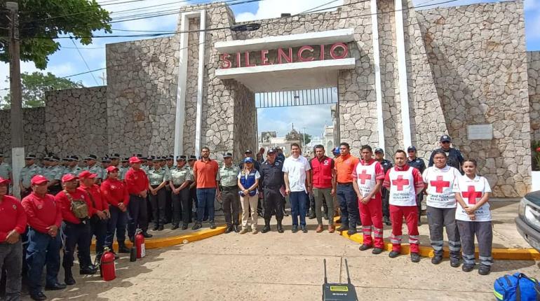 Despliegan operativo especial ´Panteón Seguro´ por Día de Muertos en Tabasco