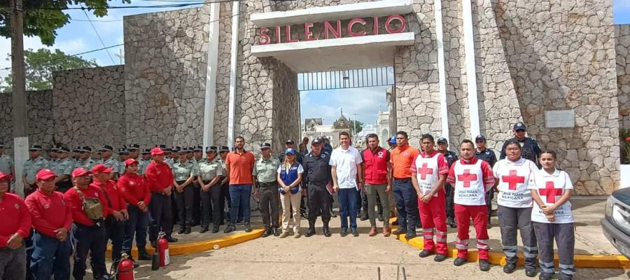 Despliegan operativo especial ´Panteón Seguro´ por Día de Muertos en Tabasco