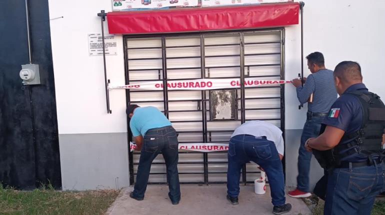 Clausura Ayuntamiento de Balancán comercios que incumplían con reglamento municipal