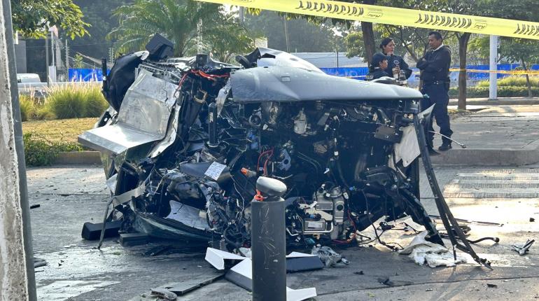 Ocurrió de nuevo: la Cybertruck vuelca y se destroza en Guadalajara