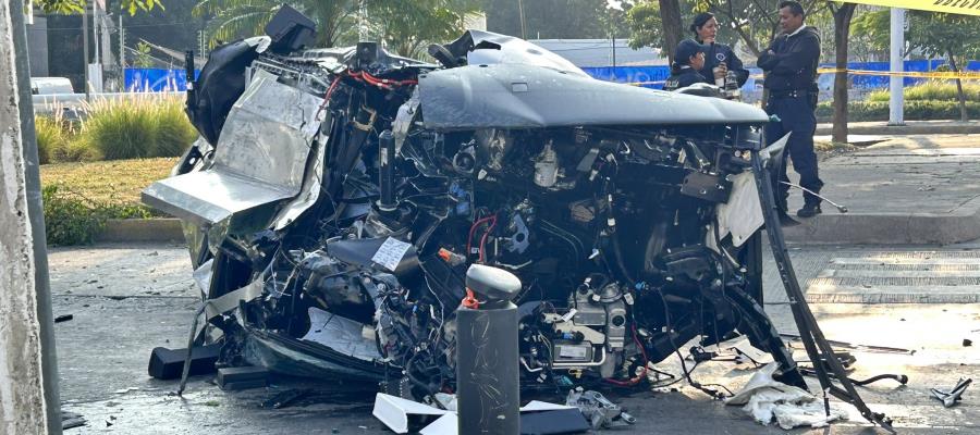 Ocurrió de nuevo: la Cybertruck vuelca y se destroza en Guadalajara