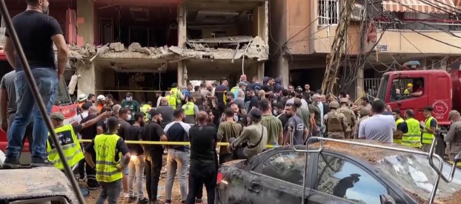 Nuevo ataque israelí deja un muerto y 15 heridos en Beirut, Líbano