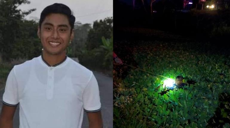 Buscan joven cunduacanense desaparecido desde el viernes; su moto fue hallada en dren