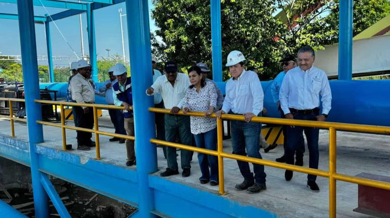 Supervisan Centro y Conagua avances en planta de captación del Carrizal