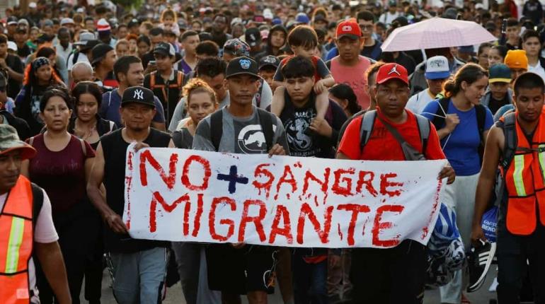 Desde Chiapas salen dos nuevas caravanas migrantes hacia EE.UU.