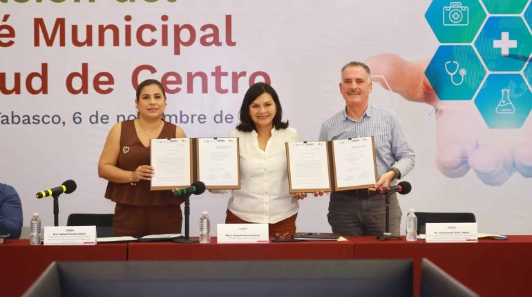 Instala Centro Comité Municipal de Salud 2024-2027