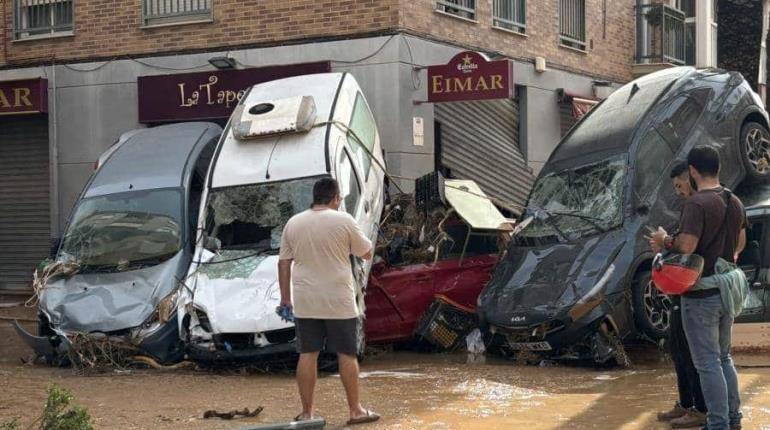 Una bebé y su madre entre las víctimas de las inundaciones en España