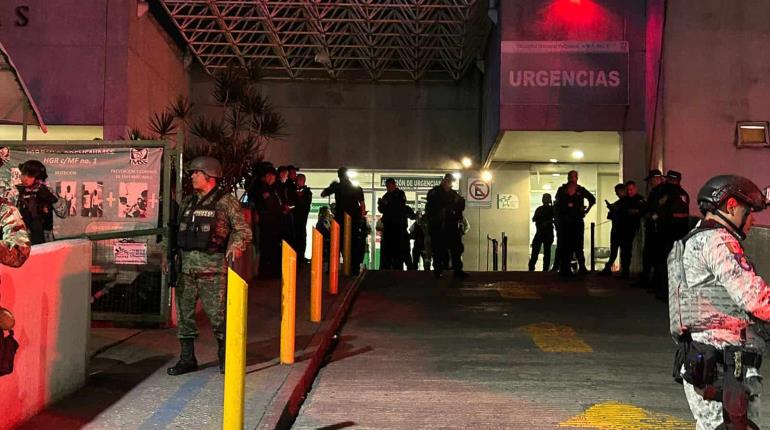 Sujetos armados realizan detonaciones al exterior de hospital del IMSS en Cuernavaca