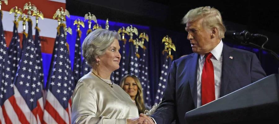 Trump nombra a Susie Wiles como jefa de gabinete