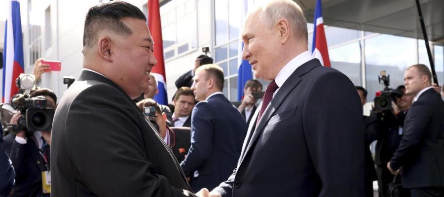 Putin y Kim Jong Un firman acuerdo de tratado de defensa mutua