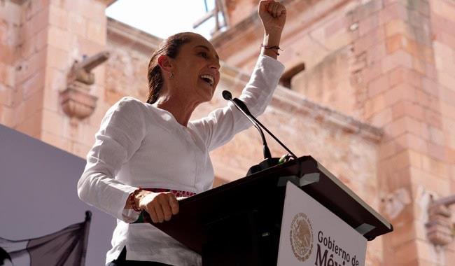 Pide Sheinbaum a jóvenes inscribirse para ser jueces, magistrados y ministros de la SCJN